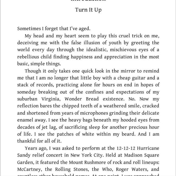 The Storyteller: Tales of Life and Music is a memoir by Dave Grohl, the drummer - Picture 7 of 8